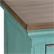 Kensington Blue 3 Door Accent Cabinet