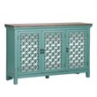 Kensington Blue 3 Door Accent Cabinet