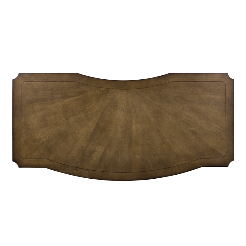 Amelia Medium Brown 5 Piece Jr Executive set