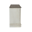 Magnolia Manor White Entertainment TV Stand