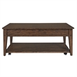 3 Piece Coffee Table and Set of 2 Side Table Set in Oak