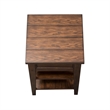 3 Piece Coffee Table and Set of 2 Side Table Set in Oak