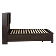 Thornwood Hills Dark Gray King Bookcase Bed