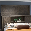 Thornwood Hills Dark Gray King Panel Headboard