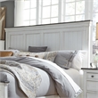 Liberty Furniture Allyson Park King Panel Bed - White & Gray