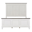 Liberty Furniture Allyson Park King Panel Bed - White & Gray