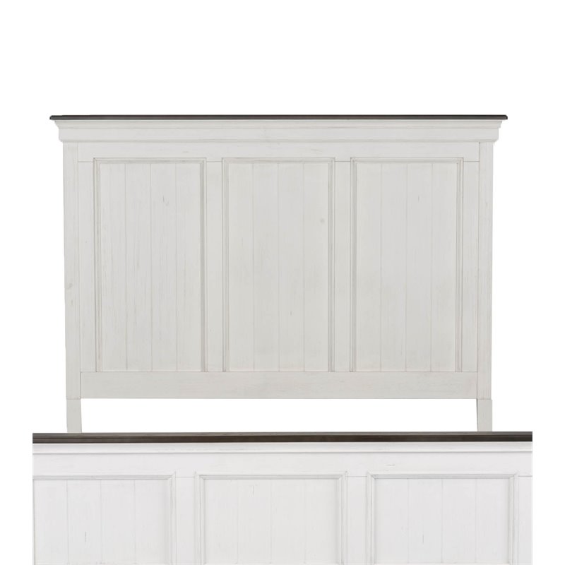Allyson Park White King Panel Headboard