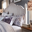 Farmhouse Reimagined White King Poster Headboard