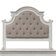 Magnolia Manor White Full Uph Panel Headboard