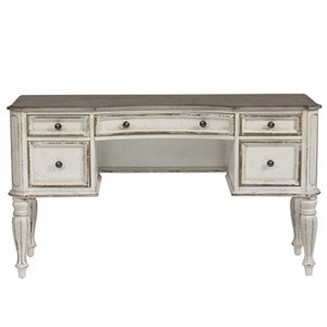 Magnolia Manor White Vanity Desk
