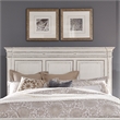 Abbey Park White King Panel Headboard