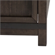 Thornwood Hills Dark Gray Twin Bookcase Bed