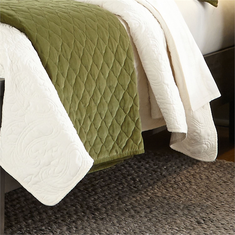 Thornwood Hills Dark Gray Twin Panel Bed