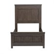 Thornwood Hills Dark Gray Twin Panel Bed