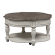 Magnolia Manor White 3 Piece Set (1-Cocktail 2-End Tables)