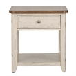 Farmhouse Reimagined White 3 Piece Set (1-Cocktail 2-End Tables)