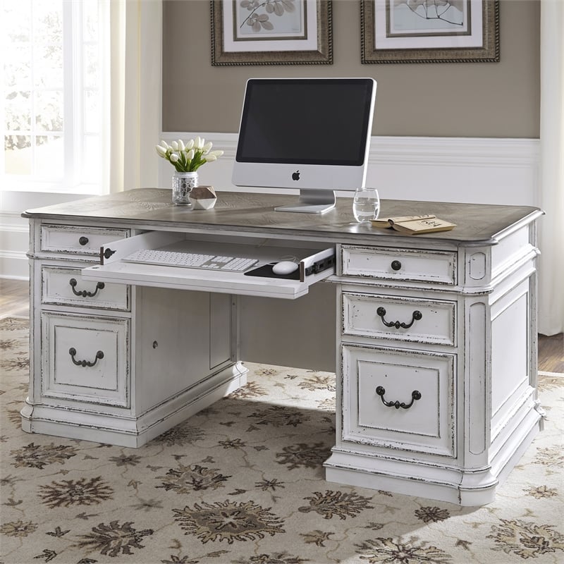 Liberty Furniture Magnolia Manor Jr Executive Desk Base