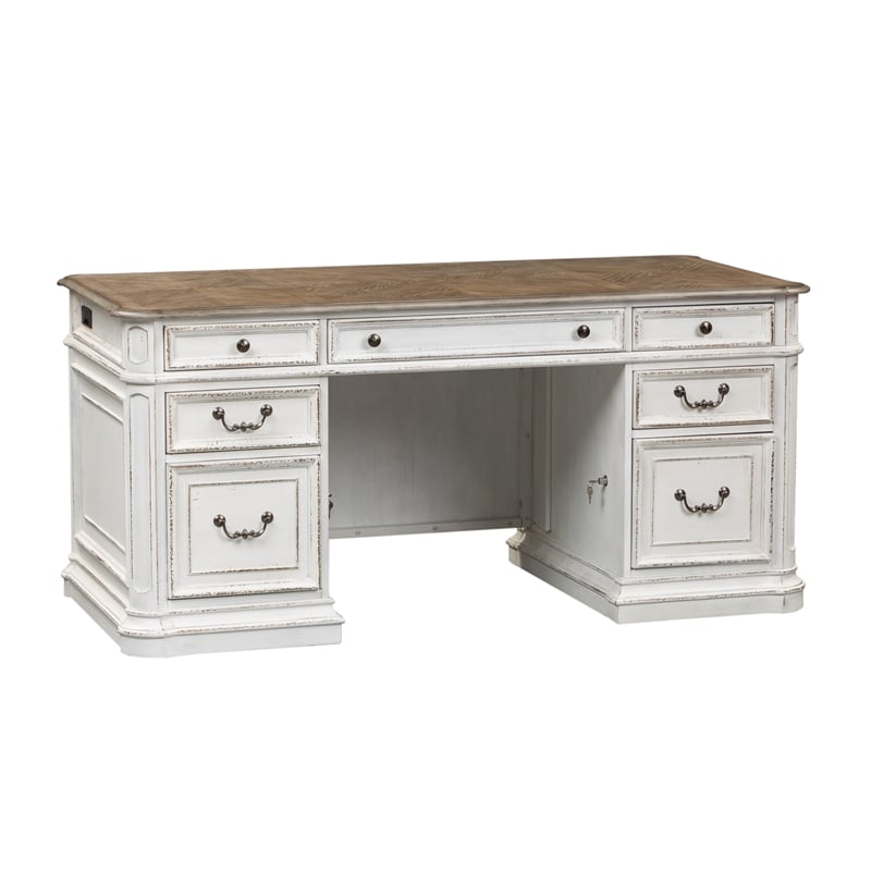 Liberty Furniture Magnolia Manor Jr Executive Desk Base