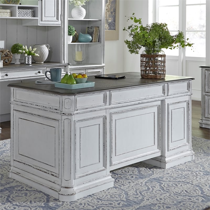 Liberty Furniture Magnolia Manor Jr Executive Desk Base