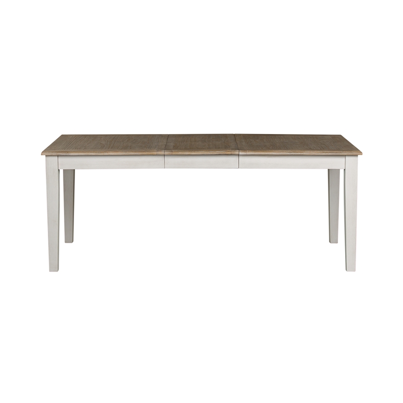 Summerville White 7 Piece Rectangular Table Set