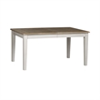 Summerville White 7 Piece Rectangular Table Set