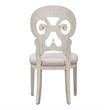 Liberty Furniture Farmhouse Reimagined Dining Chair (RTA) in Antique White/Khaki