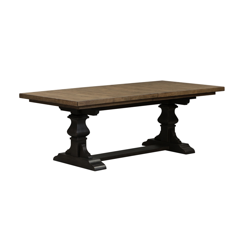Liberty Furniture Harvest Home 5 Piece Trestle Table Set
