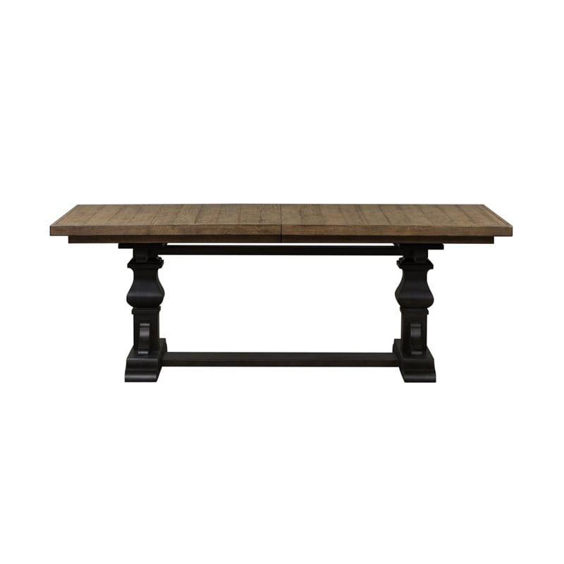 Liberty Furniture Harvest Home 5 Piece Trestle Table Set