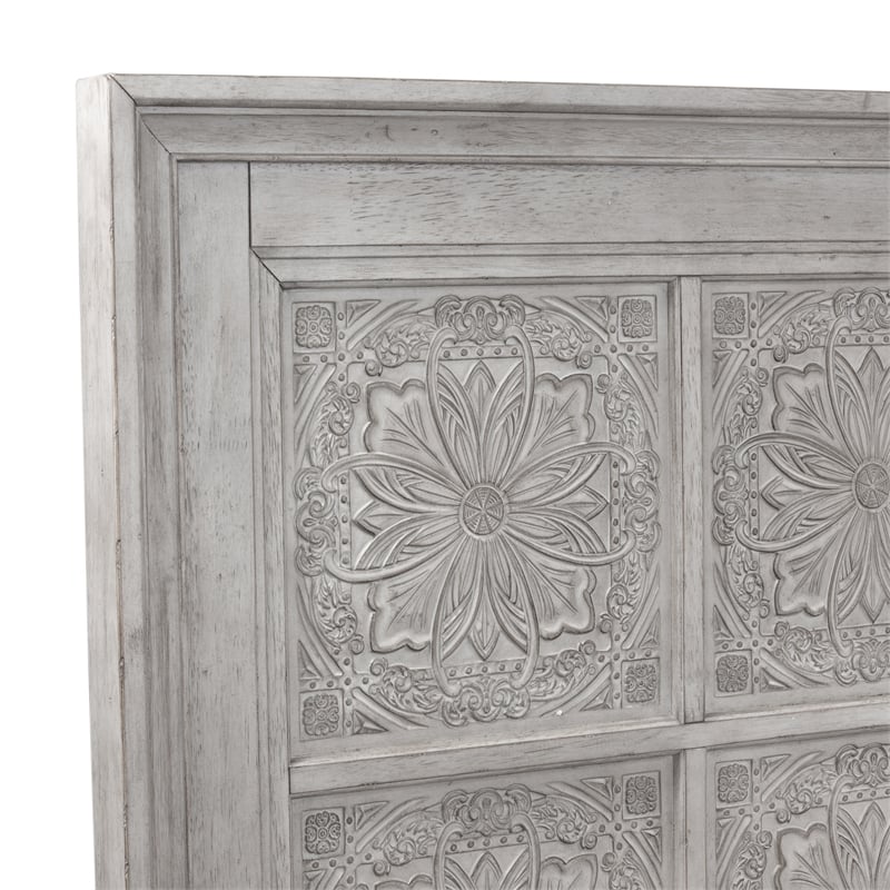 Heartland White King Opt Panel Bed