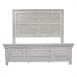 Heartland White Opt Queen Panel Bed
