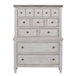 Heartland White 5 Drawer Chest