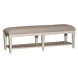 Heartland White Bed Bench