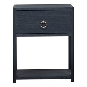 Liberty Furniture East End 1 Shelf Accent Table - Navy