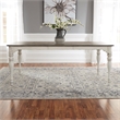 Liberty Furniture Magnolia Manor Leg Table - Antique White/Brown