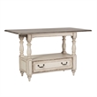 Liberty Furniture Magnolia Manor Antique White Gathering Table