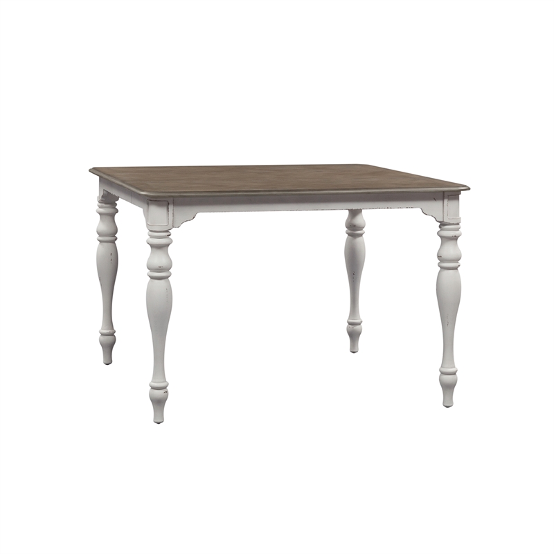 Liberty Furniture Magnolia Manor Gathering Dining Table - Antique White