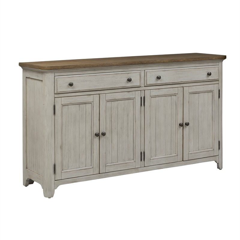 Farmhouse Reimagined White Server