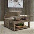 Liberty Furniture Parkland Falls Square Lift Top Cocktail Table - Brown