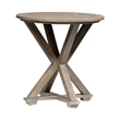 Parkland Falls Light Brown Round End Table