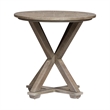 Parkland Falls Light Brown Round End Table