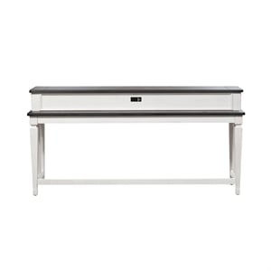 Allyson Park White Console Bar Table