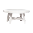 Liberty Furniture Modern Farmhouse Splay Leg Round Cocktail - White