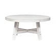 Liberty Furniture Modern Farmhouse Splay Leg Round Cocktail - White