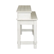 Modern Farmhouse White Console Bar Table