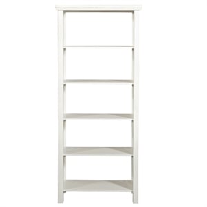 Liberty Furniture Trellis Lane Multi Accent Bookcase in Weathered White
