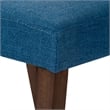 Space Savers Medium Brown Nido Chair - Blue  (RTA)-Set of 2