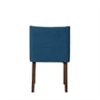 Space Savers Medium Brown Nido Chair - Blue  (RTA)-Set of 2