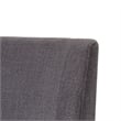 Space Savers Medium Brown Nido Chair - Grey  (RTA)-Set of 2