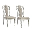 Magnolia Manor White Splat Back Uph Side Chair (RTA)-Set of 2