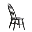 Hearthstone Ridge Windsor Back Side Chair - Black-Set of 2